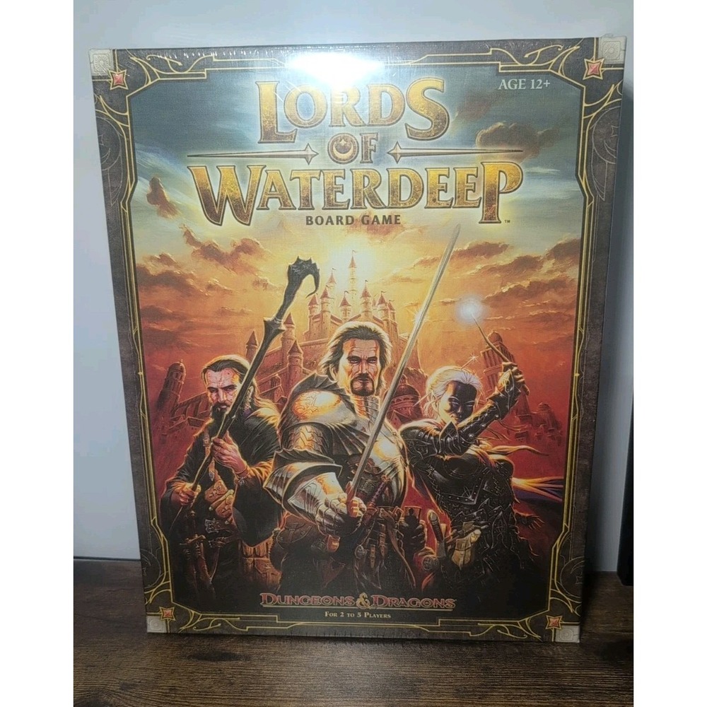 Wizards of the Coast Sealed Lords of Waterdeep Dungeons and Dragons Board Game